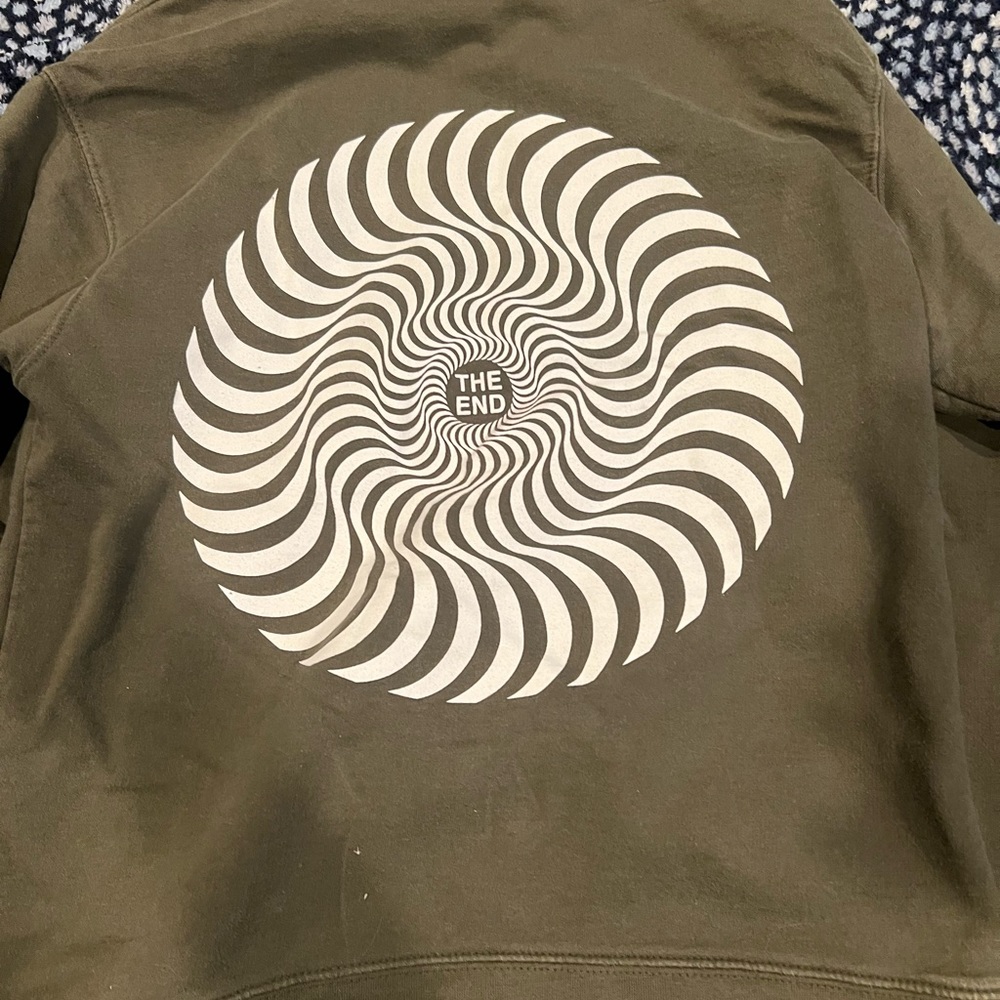 small green spitfire crewneck